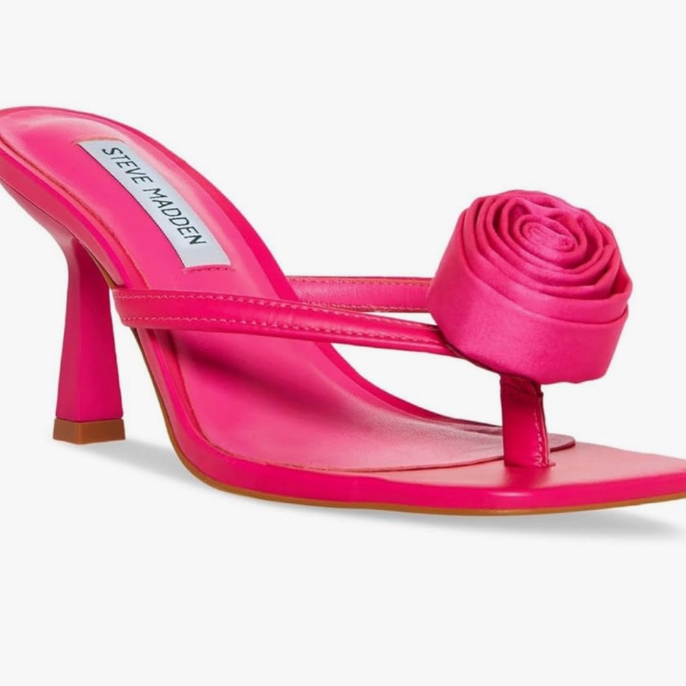 Steve Madden Fuchsia Heeled Sandals